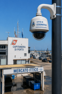 La Capitaneria si collega alle telecamere del Mercato ittico: investimento da oltre 5 mila euro