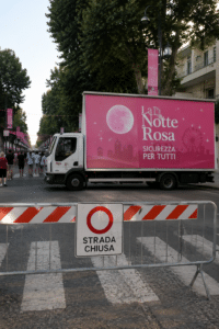 La sicurezza della Notte Rosa ha un prezzo: solo i camion antisfondamento ci costano 3200 euro