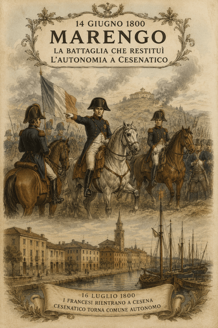 Marengo, la battaglia che restituì l’autonomia a Cesenatico