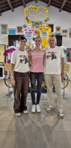 I genitori di Tadej Pogačar allo Spazio Pantani: omaggio al Pirata