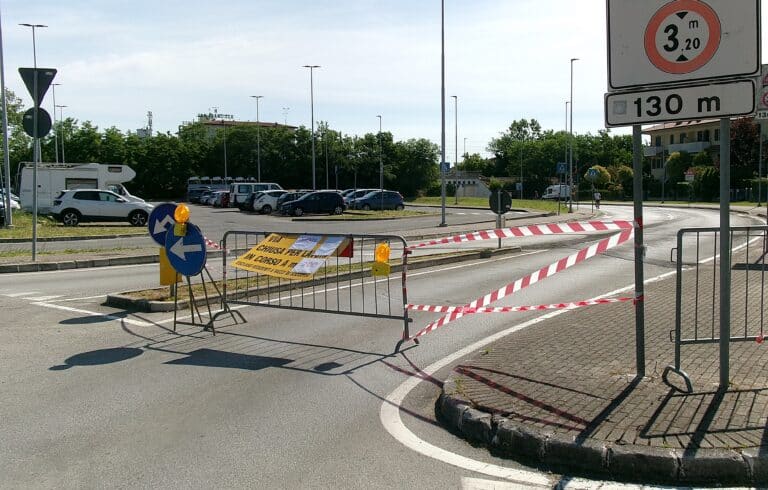 Guasto elettrico e scavi, chiuso da stamattina un ingresso a Gatteo Mare