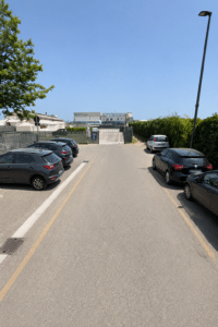 Nuovo parcheggio bus provvisorio in via del Tennis