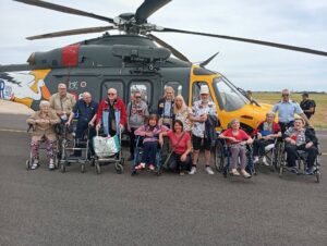 I nonni della Casa Residenza di Cesenatico all’Open Day del 15° Stormo
