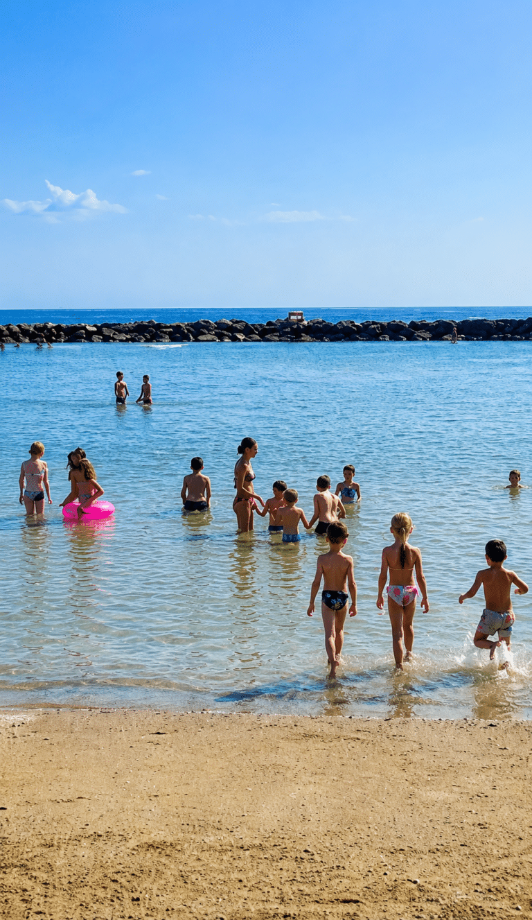 Perchè i bambini del centro estivo fanno sempre il bagno nell’area interdetta alla balneazione?
