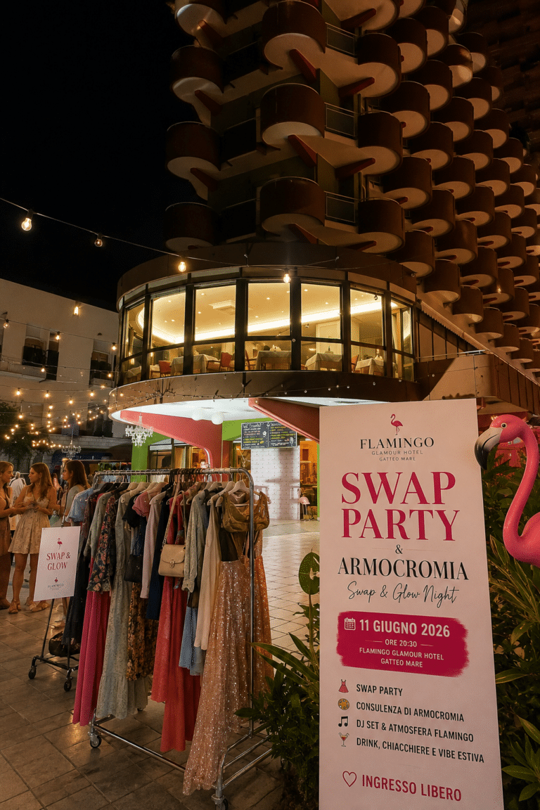 Domani “Swap Party” al Flamingo: stile, musica e sostenibilità aperti a tutti