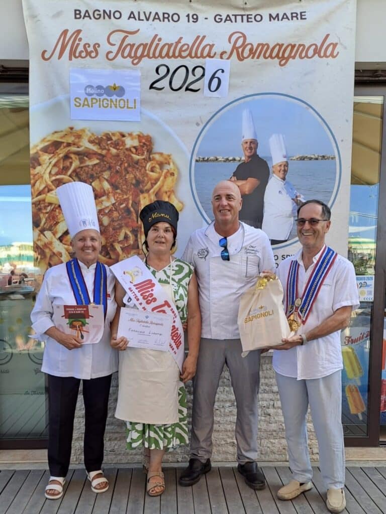 Miss Tagliatella 2026, il trionfo della sfoglia al Bagno Alvaro