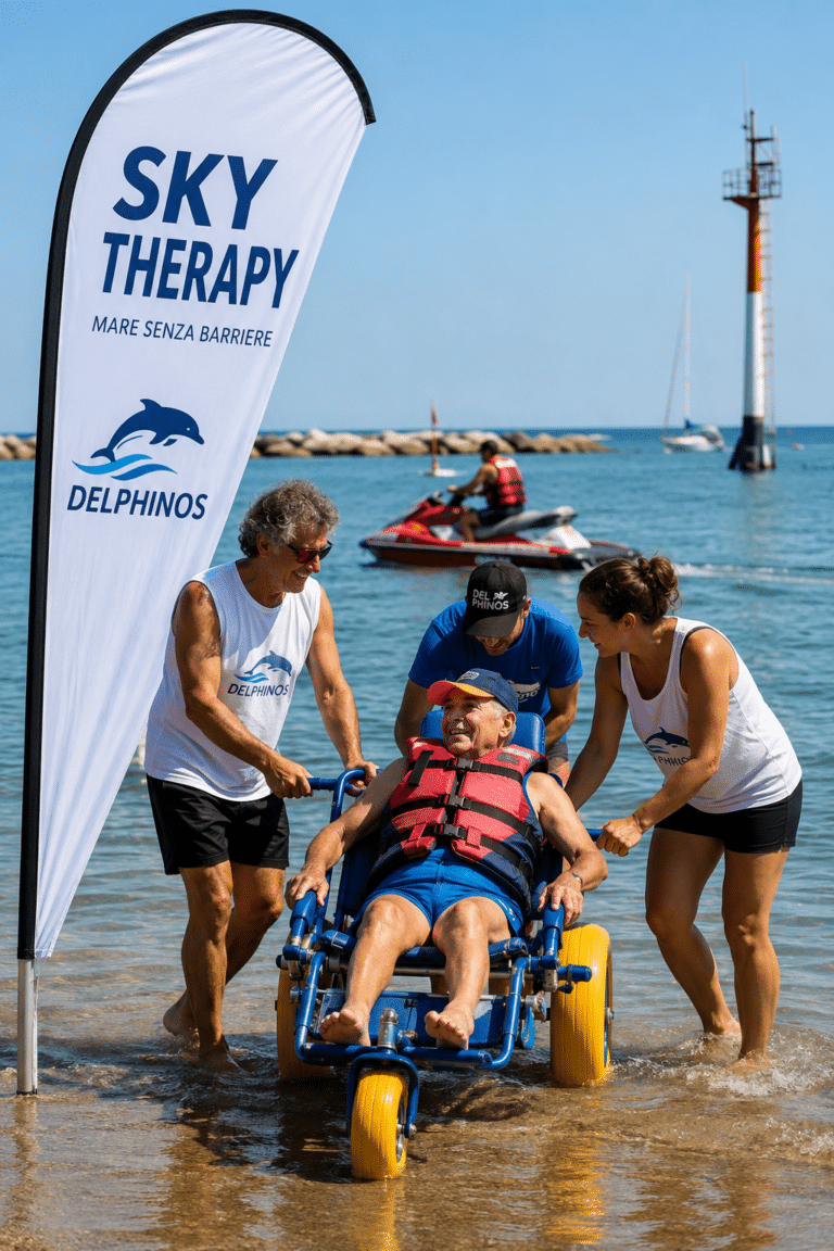 A Gatteo Mare torna “Sky Therapy”: otto domeniche per regalare il mare a tutti in sicurezza