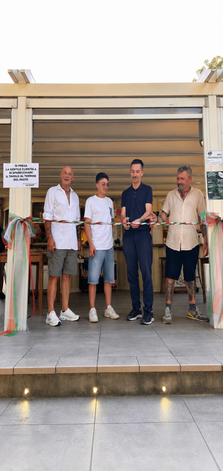 Inaugurata a Zadina la nuova gestione del Chiosco nel Bosco