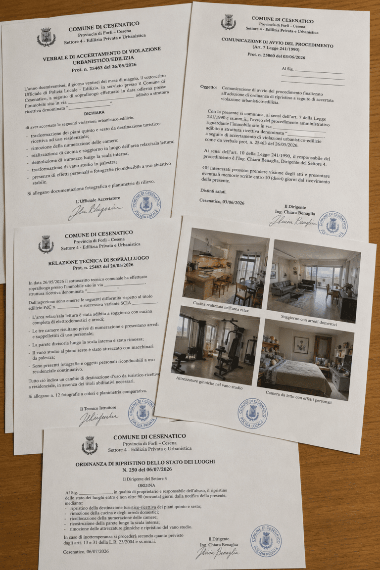 Hotel trasformato in casa privata, il Comune ordina il ripristino: “Tutto torni a uso turistico”