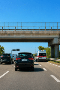 Incidente sulla Statale 16, auto e moto a terra: rallentamenti verso Ravenna