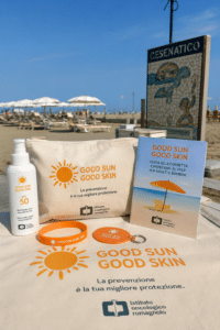 Ior in spiaggia contro il melanoma: kit gratuiti a Cesenatico