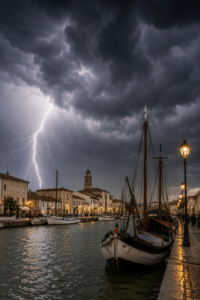 Luglio da record: a Cesenatico 11 allerte meteo in meno di un mese!
