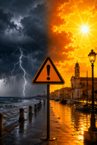 Cesenatico, otto allerte in 20 giorni: il clima sembra impazzito