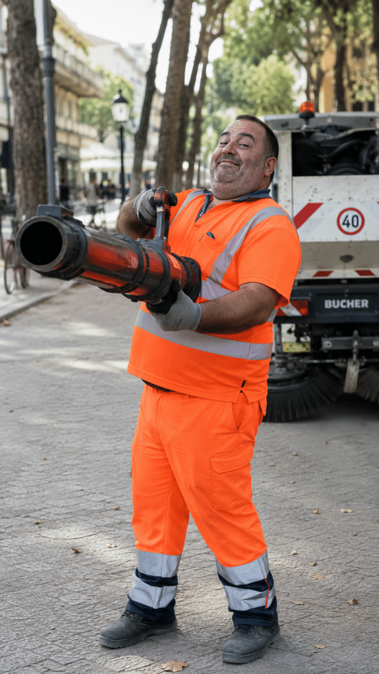 Spazzano le strade, ma imbrattano le vetrine: i soffioni fanno arrabbiare i negozianti del lungomare