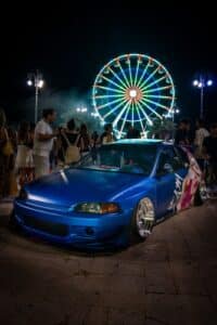 Notte a tutto tuning: Team Cesenatico By Night conquista Piazza Costa (le foto)