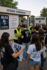 Alfa allo stadio, ecco cosa non si può portare: vietati borracce, lattine e ombrelli