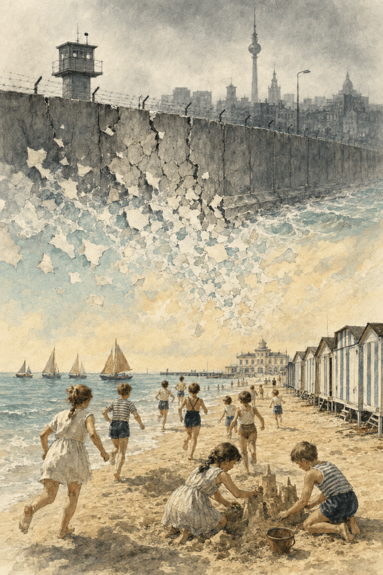 Quando Cesenatico aprì le sue colonie ai bambini di Berlino Ovest