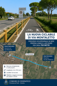 Cannucceto, primo passo per la nuova ciclopedonale lungo via Montaletto