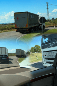 Viale Trento, ennesimo camion troppo alto: manovra folle e traffico in tilt