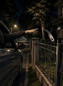 “Basta gettare profilattici nel mio giardino”: la denuncia di un cittadino