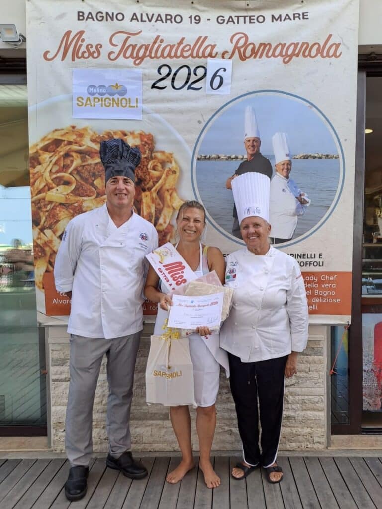 Gatteo Mare incorona Paola Franchelli “Miss Tagliatella 2026”