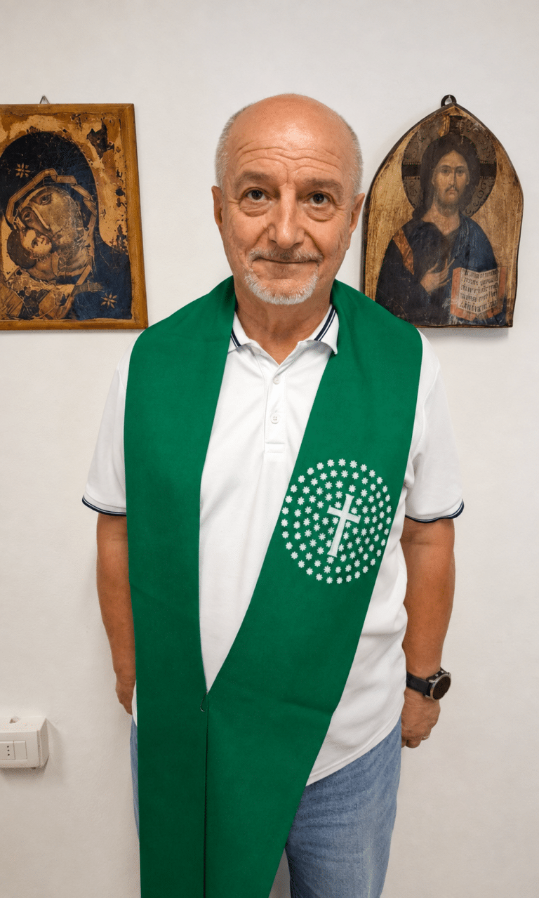 Paolo Amadori alla guida dei 600 volontari per la visita di Papa Leone XIV