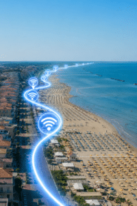Wi-Fi gratuito sulla costa, 2.455 euro per garantire il servizio fino a fine anno