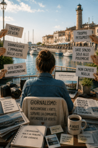 Ma quant’è difficile fare giornalismo a Cesenatico…