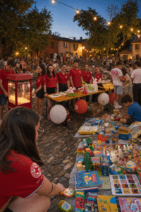 Mercatino dei Puffi, questa sera l’ultimo appuntamento dell’estate