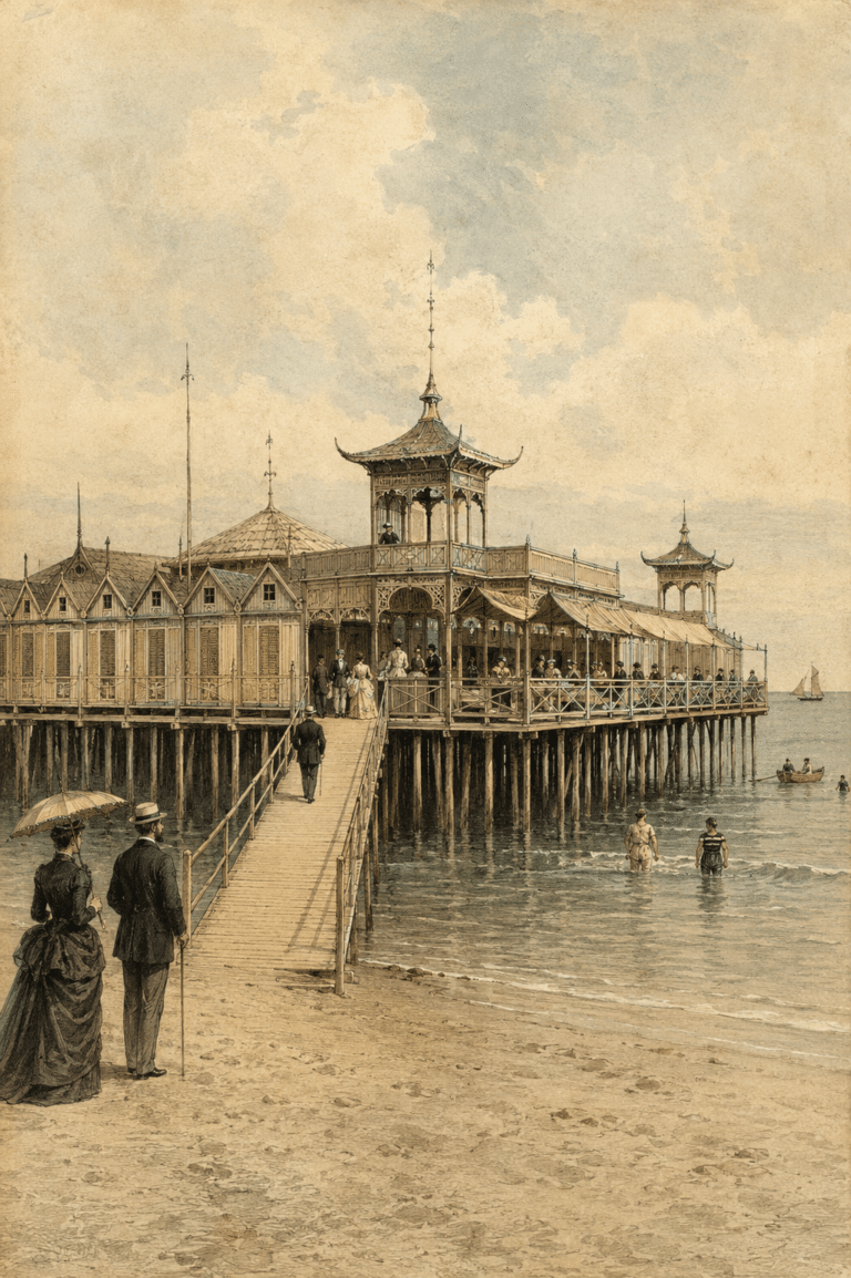 25 agosto 1890, il giorno in cui il mare si riprese il primo stabilimento balneare di Cesenatico