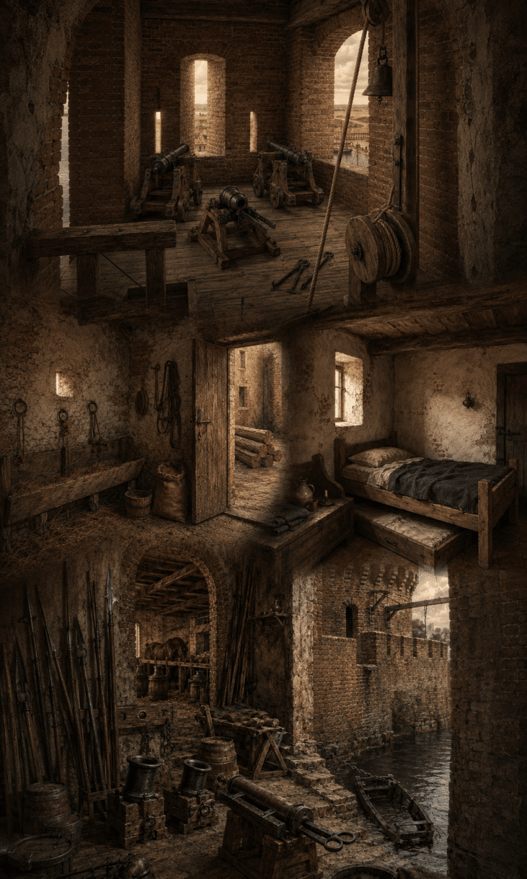Dentro la rocca perduta: armi, guardie e vita quotidiana nella Cesenatico del 1480