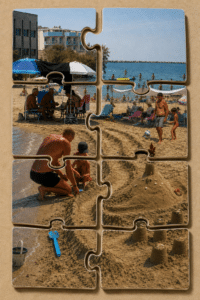 La spiaggia dove le piccole cose diventano grandi