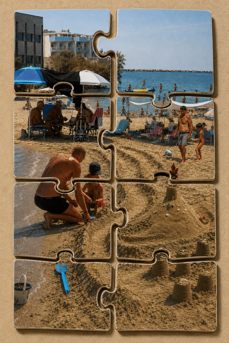 La spiaggia dove le piccole cose diventano grandi