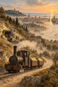 Il tram che non partì mai: nel 1882 una linea dalle miniere al mare