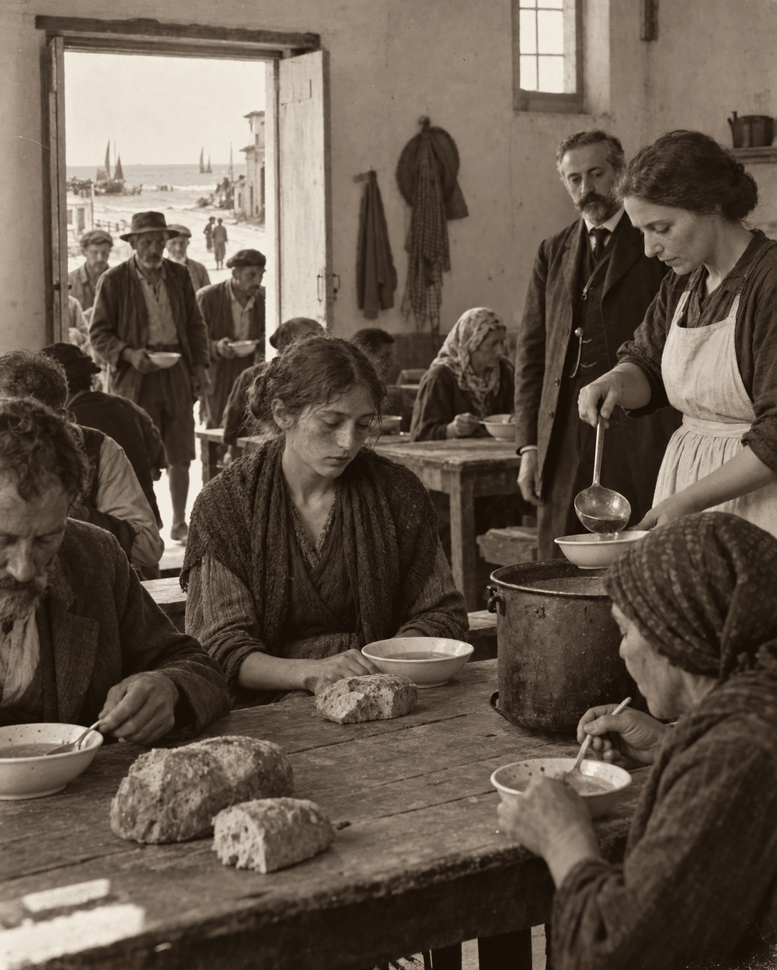 Cesenatico 1900, la locanda sul mare che curava i malati di pellagra