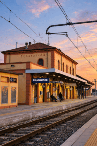 Stazione di Cesenatico, ora funziona tutto. Ma l’estate è già finita