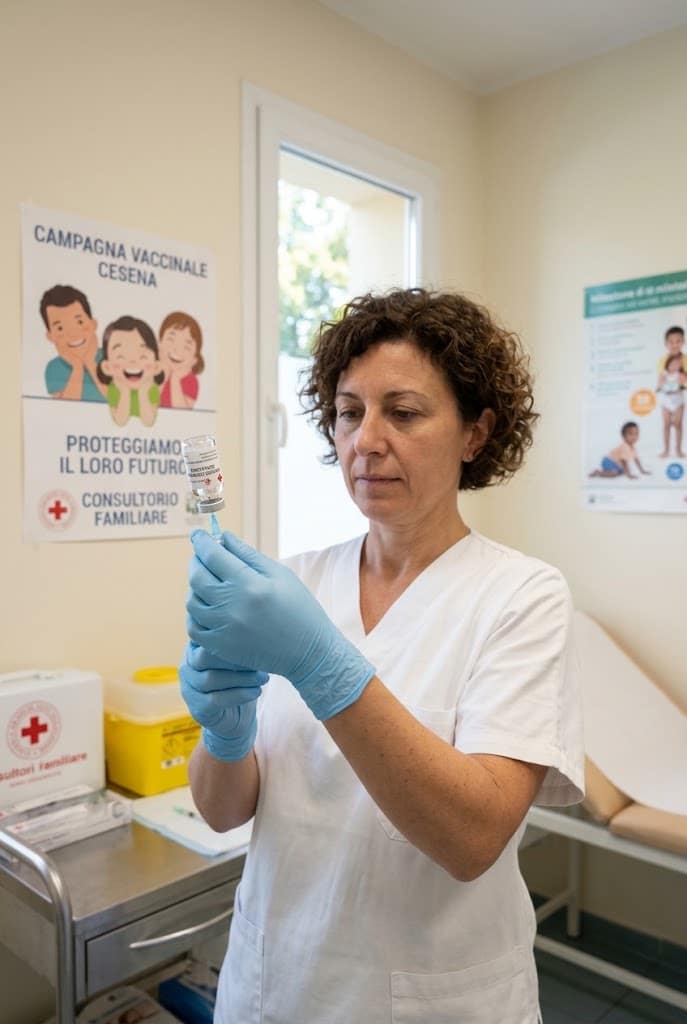 Copertura vaccinale nel Cesenate: il Consultorio lancia l’allarme sulla “soglia di sicurezza” dei bambini