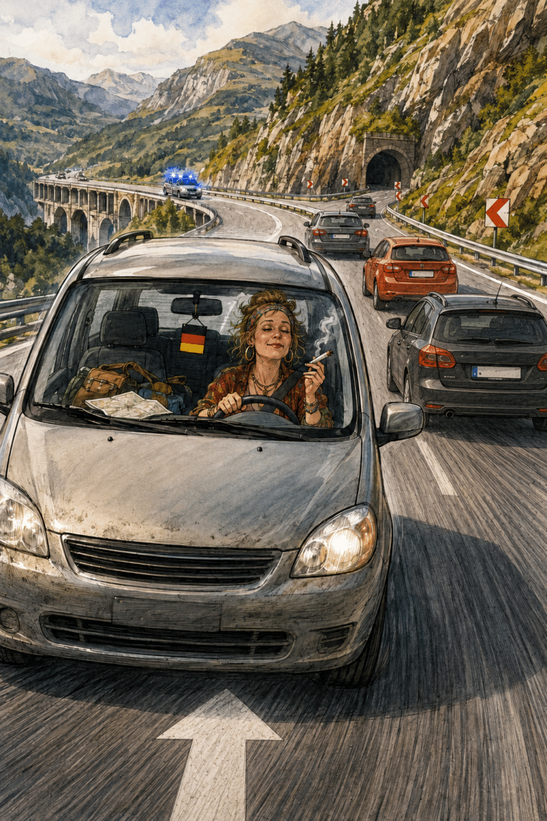 Contromano in A1 per 50 chilometri: il navigatore, stavolta, non c’entra