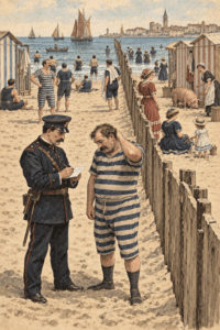 Costumi di lana, bagni separati e maiali al mare: le ordinanze balneari più bizzarre della Cesenatico dell’800