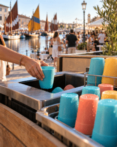 Cesenatico mette la plastica “a rendere”: debutta il progetto Smart Glass