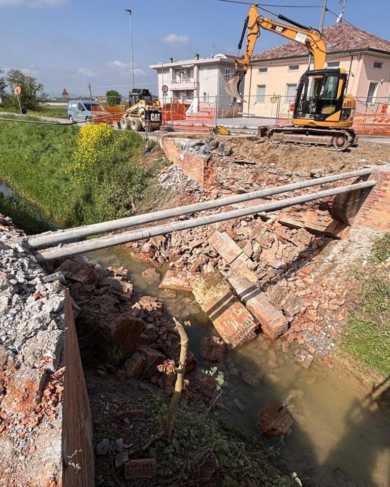 Domani inaugurazione e riapertura del nuovo ponte sul torrente Rigossa