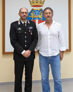 Dopo trent’anni nell’Arma, il brigadiere Girardi va in pensione