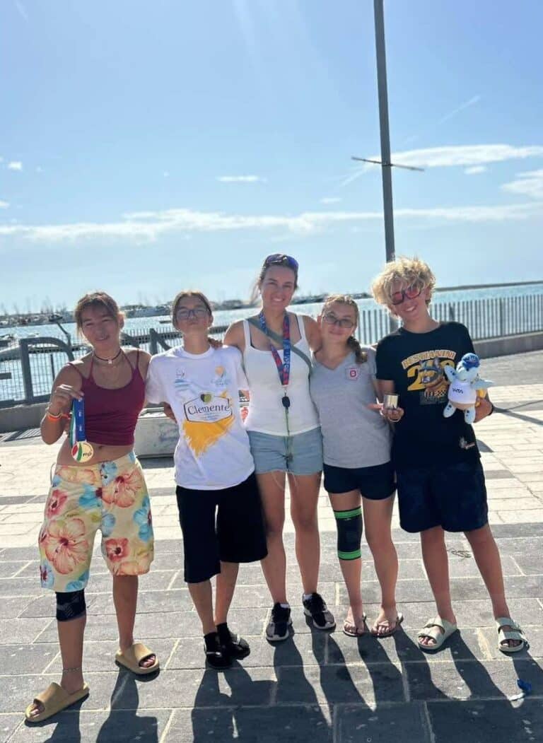 Cesenatico sul tetto d’Italia: vela d’oro per Ludovica e Asia a Manfredonia