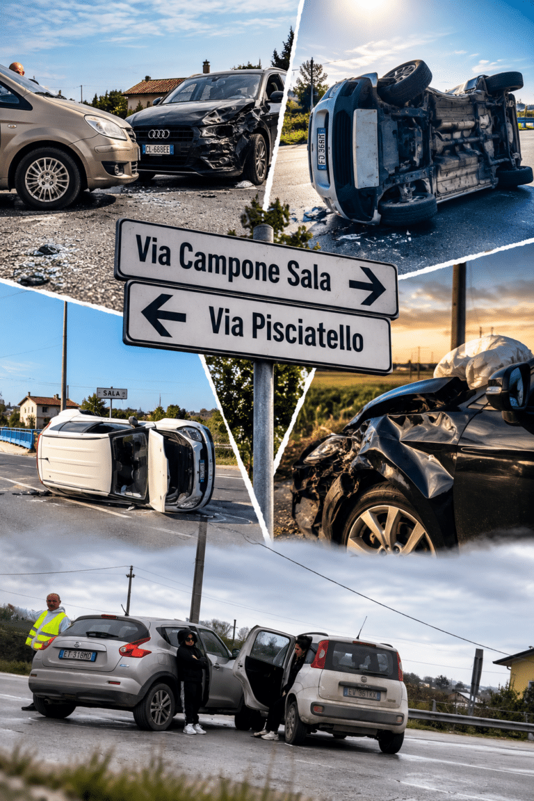 Campone-Pisciatello, allarme sicurezza: incidenti più che raddoppiati nel 2026