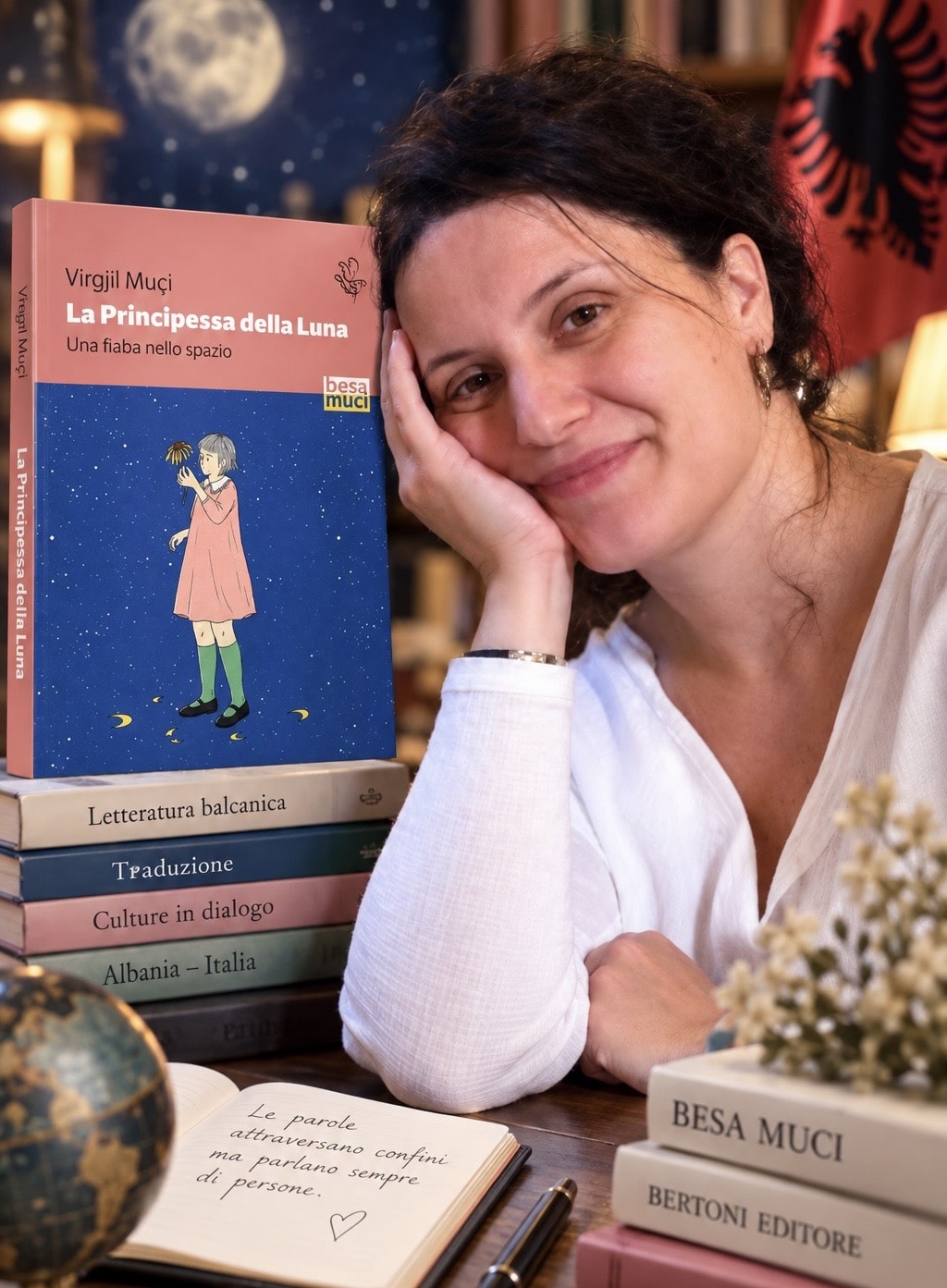 Dalla farmacia alla letteratura: Anna Baldacci, la voce italiana dell’Albania