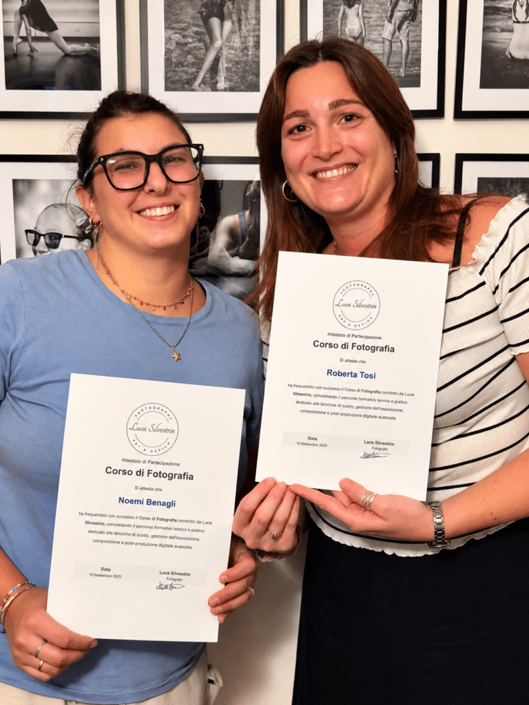 “Posso farlo anch’io”: Noemi e Roberta scoprono la fotografia con Silvestrin