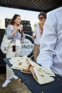 Ciak, si mangia: la piadina romagnola conquista il Festival di Venezia