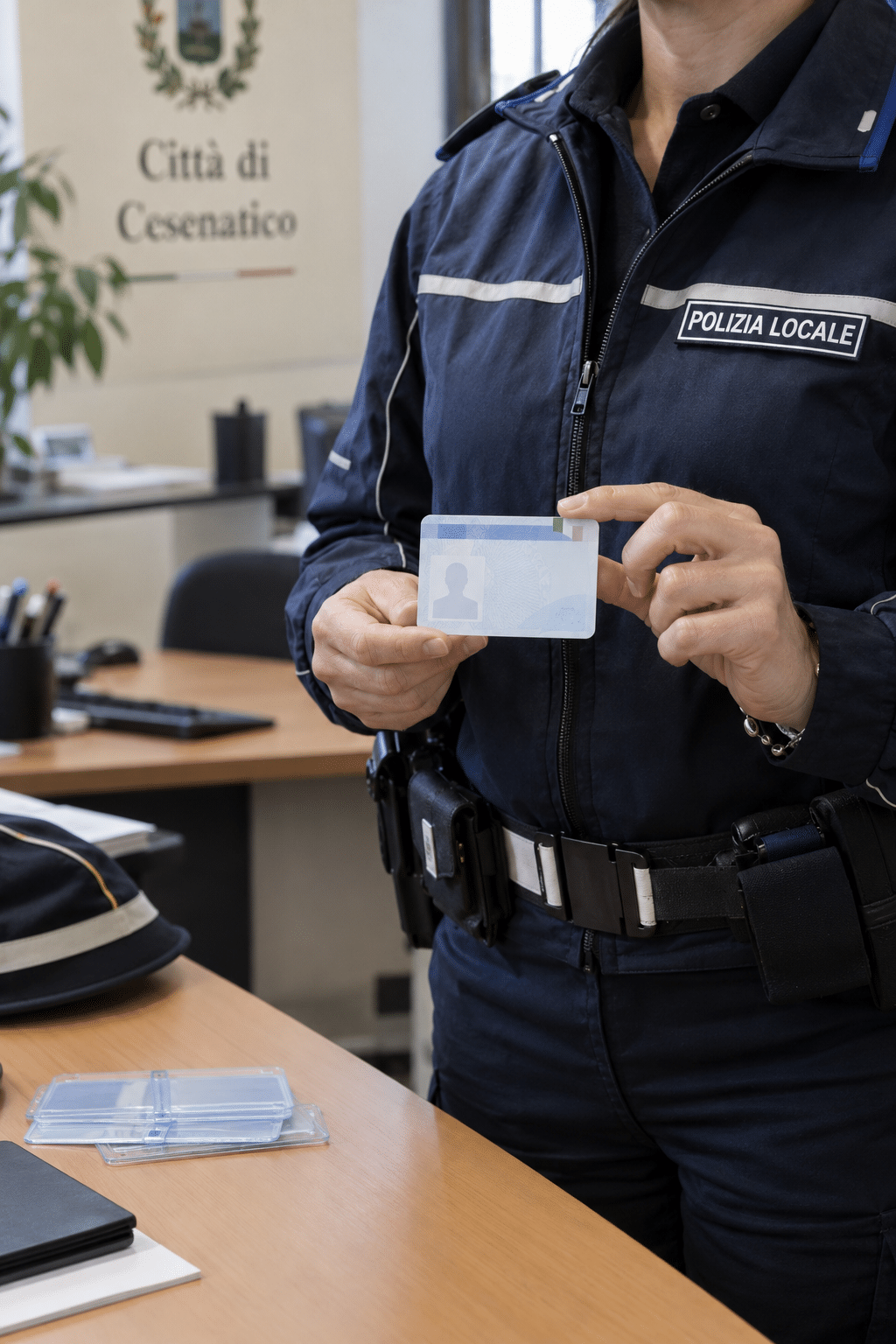 La Polizia locale si rifà il tesserino: spesa da 90 euro
