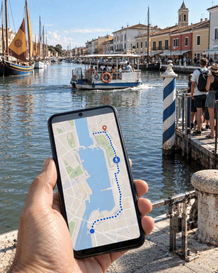 Google Maps si perde sul porto: i traghetti di Cesenatico restano un rebus