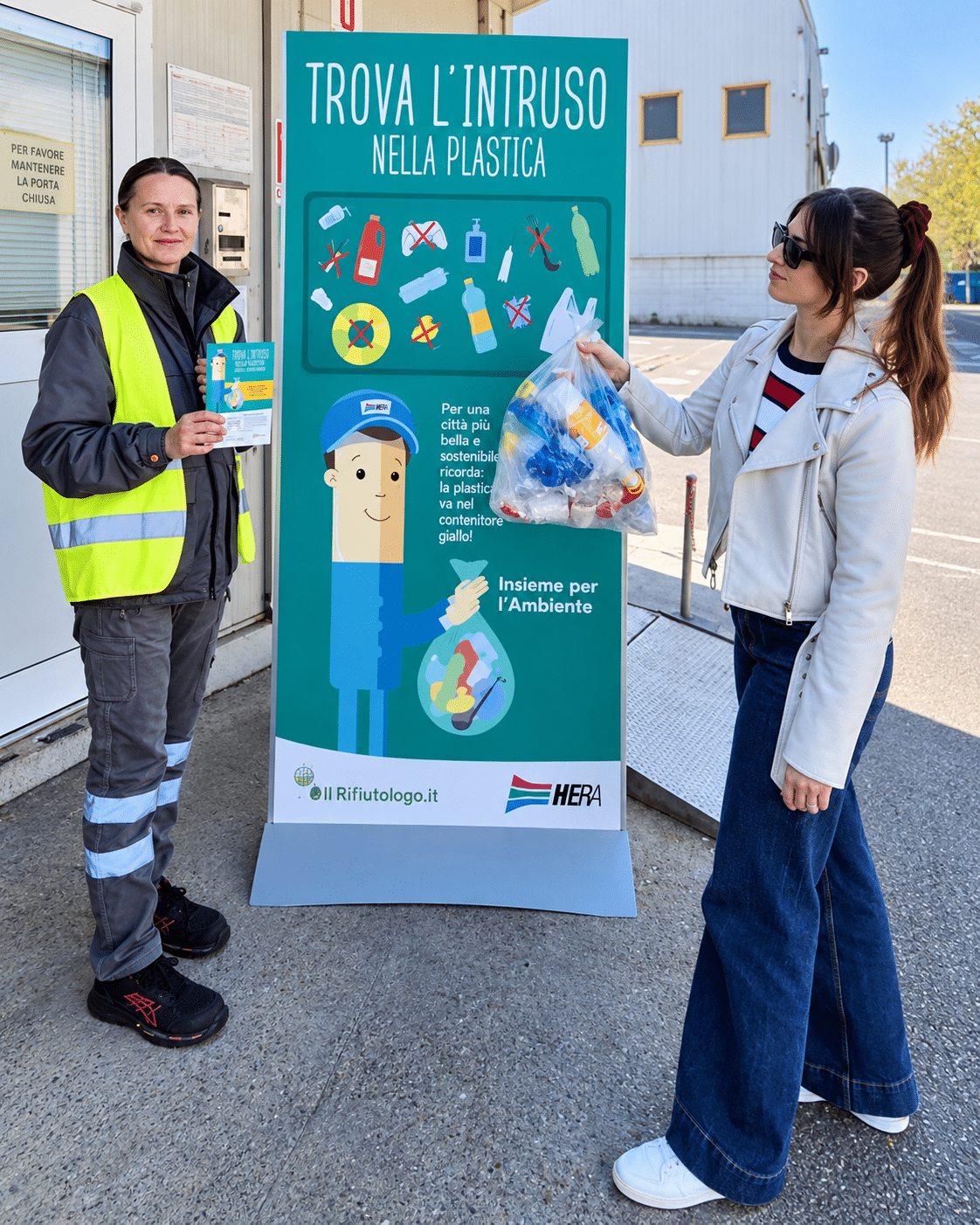 Parte anche a Cesenatico “Trova l’intruso”: Hera insegna a riconoscere la plastica riciclabile